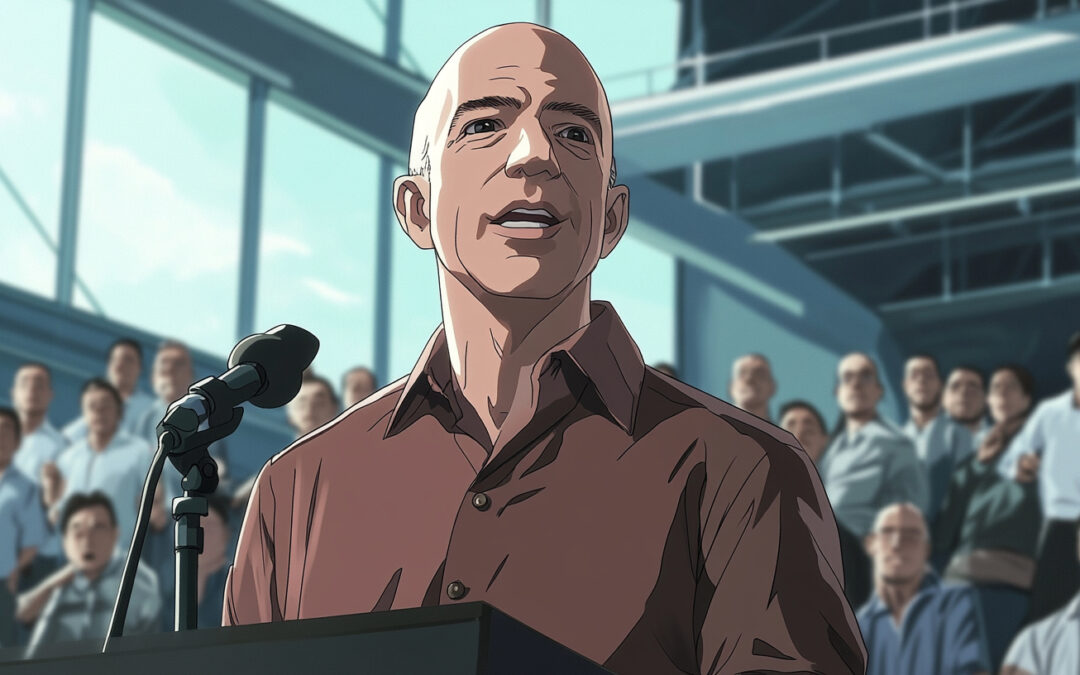 Jeff Bezos steps down as Amazon boss